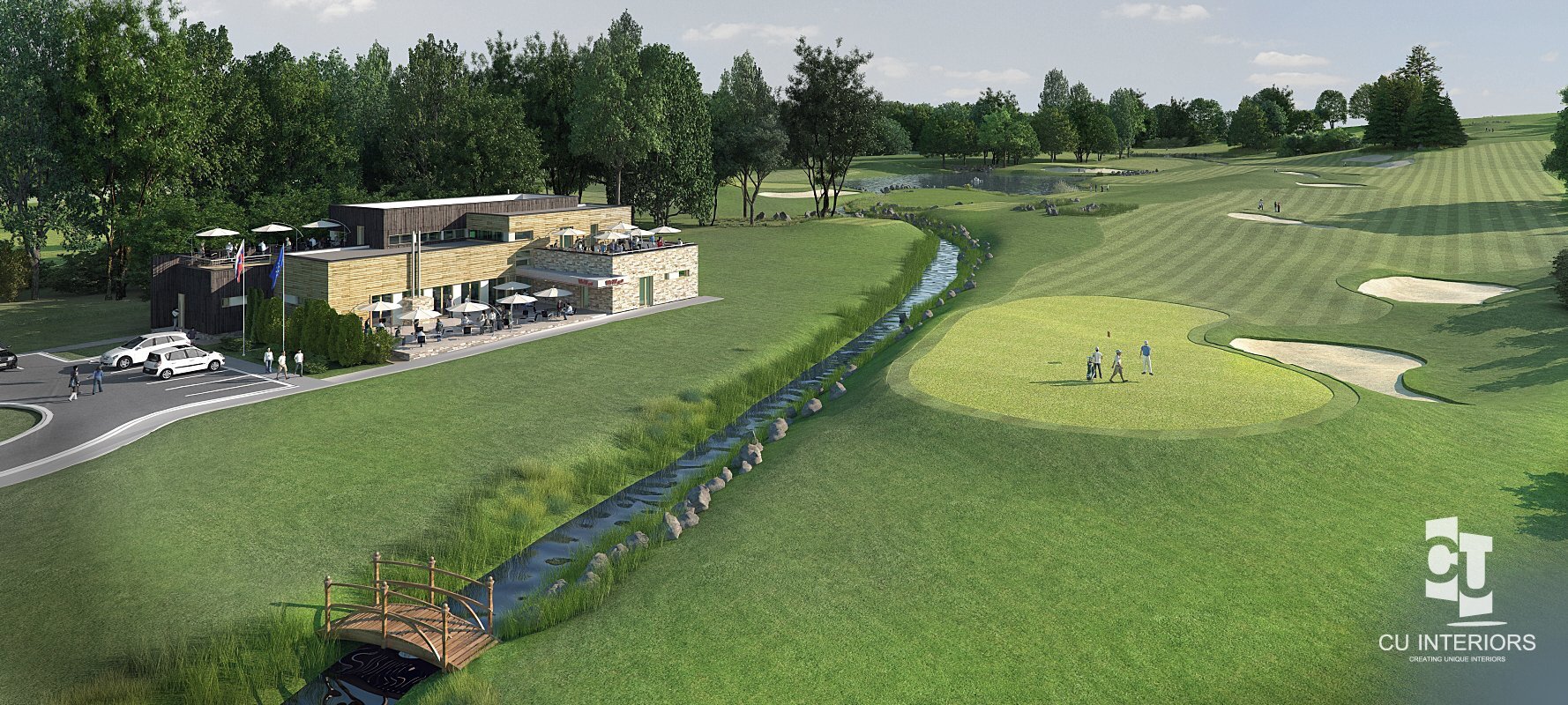 Jaroslav Korim, Golf course - 